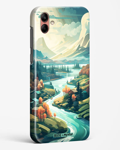 Alpine Mountain Charm [BREATHE] Hard Case Phone Cover-(Samsung)