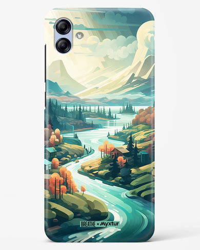 Alpine Mountain Charm [BREATHE] Hard Case Phone Cover-(Samsung)