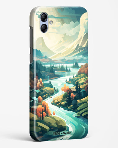 Alpine Mountain Charm [BREATHE] Hard Case Phone Cover-(Samsung)