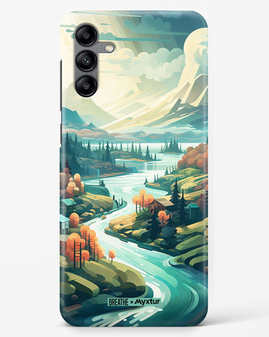 Alpine Mountain Charm [BREATHE] Hard Case Phone Cover-(Samsung)