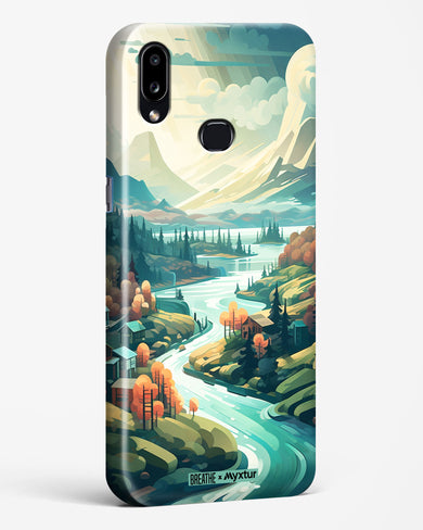 Alpine Mountain Charm [BREATHE] Hard Case Phone Cover-(Samsung)