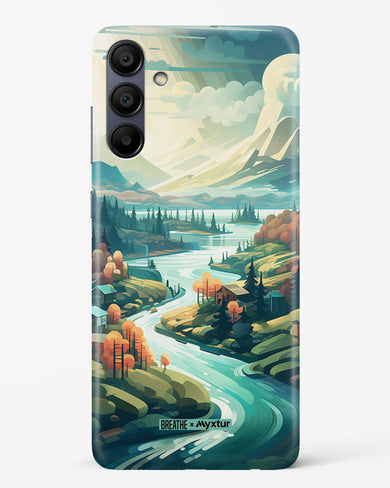 Alpine Mountain Charm [BREATHE] Hard Case Phone Cover-(Samsung)