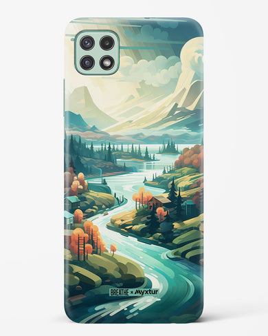 Alpine Mountain Charm [BREATHE] Hard Case Phone Cover-(Samsung)