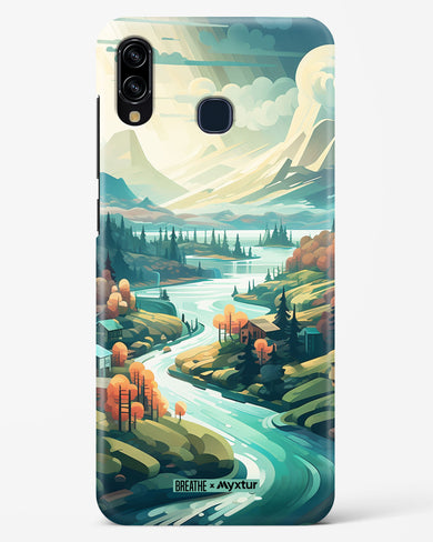 Alpine Mountain Charm [BREATHE] Hard Case Phone Cover-(Samsung)