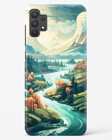 Alpine Mountain Charm [BREATHE] Hard Case Phone Cover-(Samsung)