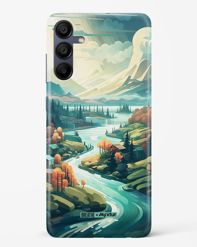 Alpine Mountain Charm [BREATHE] Hard Case Phone Cover (Samsung)