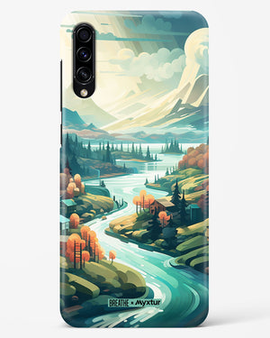 Alpine Mountain Charm [BREATHE] Hard Case Phone Cover (Samsung)
