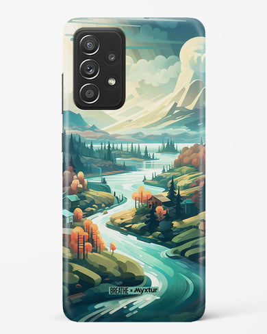 Alpine Mountain Charm [BREATHE] Hard Case Phone Cover-(Samsung)