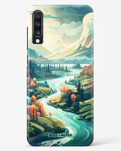 Alpine Mountain Charm [BREATHE] Hard Case Phone Cover-(Samsung)