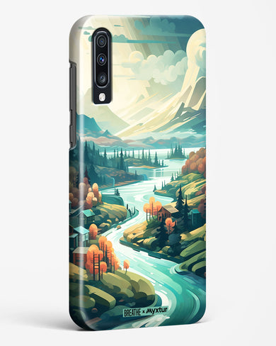 Alpine Mountain Charm [BREATHE] Hard Case Phone Cover (Samsung)