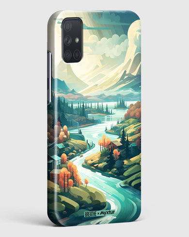 Alpine Mountain Charm [BREATHE] Hard Case Phone Cover-(Samsung)