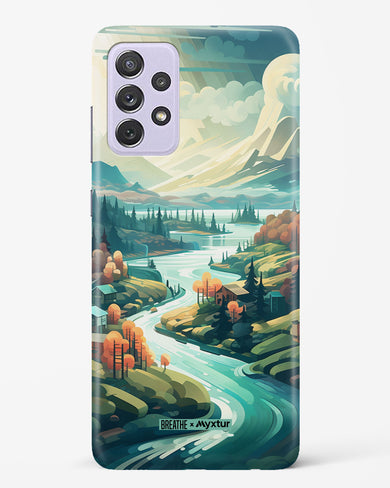 Alpine Mountain Charm [BREATHE] Hard Case Phone Cover-(Samsung)