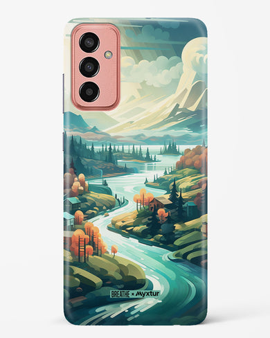 Alpine Mountain Charm [BREATHE] Hard Case Phone Cover-(Samsung)