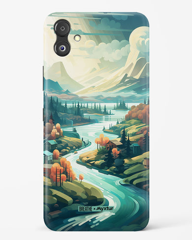 Alpine Mountain Charm [BREATHE] Hard Case Phone Cover-(Samsung)