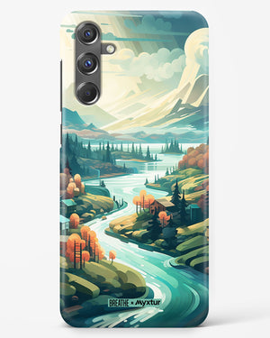 Alpine Mountain Charm [BREATHE] Hard Case Phone Cover (Samsung)