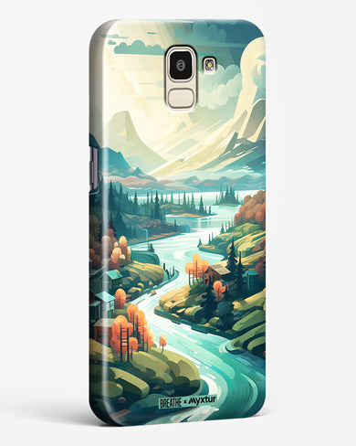 Alpine Mountain Charm [BREATHE] Hard Case Phone Cover-(Samsung)