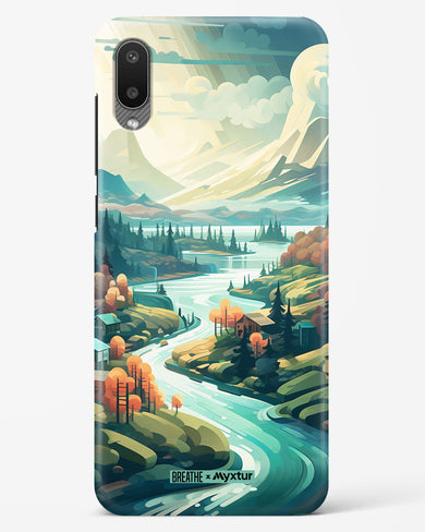 Alpine Mountain Charm [BREATHE] Hard Case Phone Cover-(Samsung)