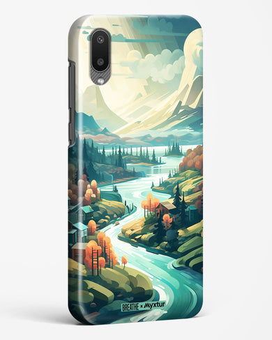 Alpine Mountain Charm [BREATHE] Hard Case Phone Cover-(Samsung)