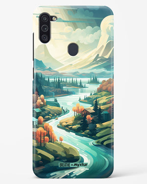 Alpine Mountain Charm [BREATHE] Hard Case Phone Cover (Samsung)
