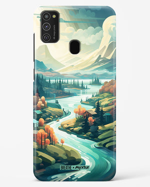 Alpine Mountain Charm [BREATHE] Hard Case Phone Cover-(Samsung)