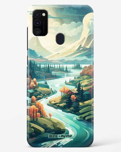 Alpine Mountain Charm [BREATHE] Hard Case Phone Cover-(Samsung)