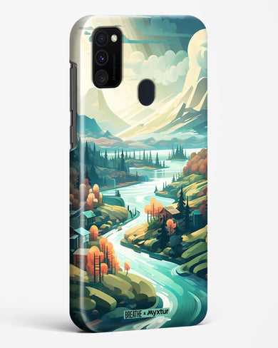 Alpine Mountain Charm [BREATHE] Hard Case Phone Cover-(Samsung)