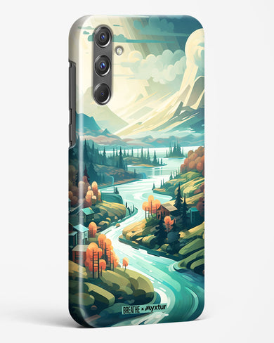 Alpine Mountain Charm [BREATHE] Hard Case Phone Cover (Samsung)