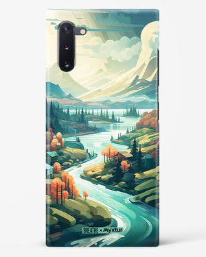 Alpine Mountain Charm [BREATHE] Hard Case Phone Cover (Samsung)