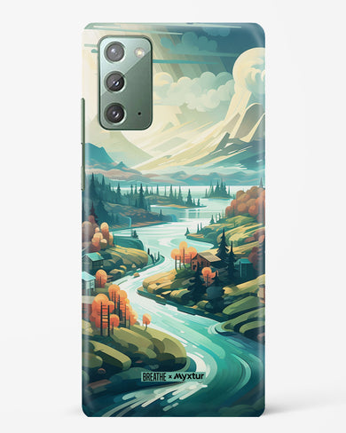 Alpine Mountain Charm [BREATHE] Hard Case Phone Cover-(Samsung)