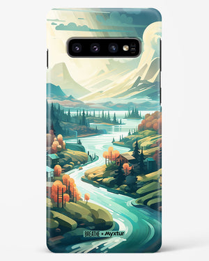 Alpine Mountain Charm [BREATHE] Hard Case Phone Cover (Samsung)