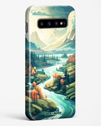 Alpine Mountain Charm [BREATHE] Hard Case Phone Cover-(Samsung)