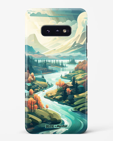 Alpine Mountain Charm [BREATHE] Hard Case Phone Cover-(Samsung)