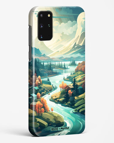 Alpine Mountain Charm [BREATHE] Hard Case Phone Cover-(Samsung)