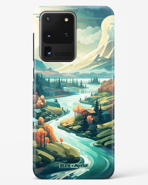 Alpine Mountain Charm [BREATHE] Hard Case Phone Cover (Samsung)