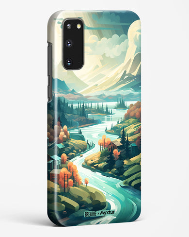 Alpine Mountain Charm [BREATHE] Hard Case Phone Cover-(Samsung)