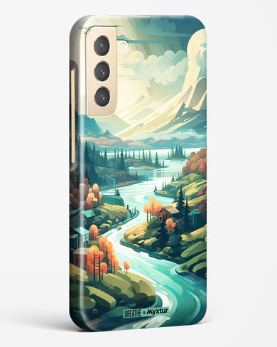 Alpine Mountain Charm [BREATHE] Hard Case Phone Cover-(Samsung)