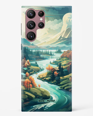 Alpine Mountain Charm [BREATHE] Hard Case Phone Cover (Samsung)