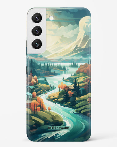 Alpine Mountain Charm [BREATHE] Hard Case Phone Cover-(Samsung)