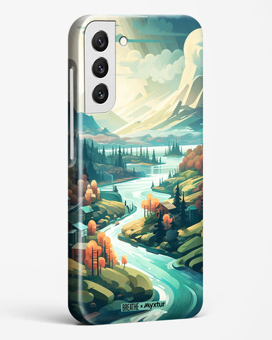 Alpine Mountain Charm [BREATHE] Hard Case Phone Cover-(Samsung)