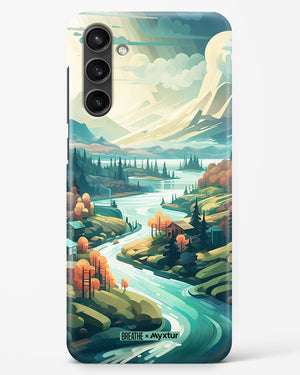 Alpine Mountain Charm [BREATHE] Hard Case Phone Cover-(Samsung)