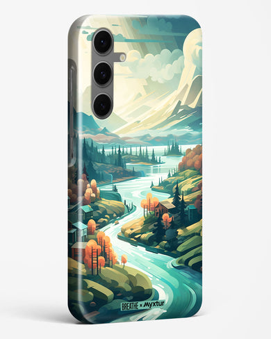 Alpine Mountain Charm [BREATHE] Hard Case Phone Cover (Samsung)