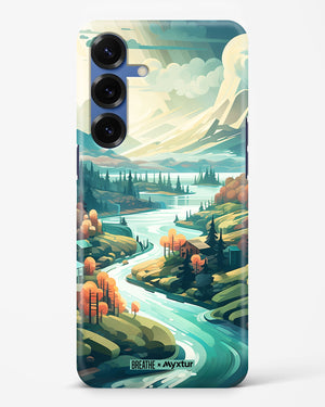 Alpine Mountain Charm [BREATHE] Hard Case Phone Cover (Samsung)