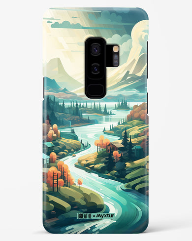 Alpine Mountain Charm [BREATHE] Hard Case Phone Cover-(Samsung)