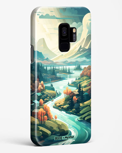 Alpine Mountain Charm [BREATHE] Hard Case Phone Cover-(Samsung)