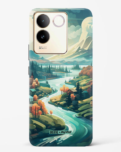 Alpine Mountain Charm [BREATHE] Hard Case Phone Cover-(Vivo)