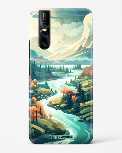 Alpine Mountain Charm [BREATHE] Hard Case Phone Cover-(Vivo)