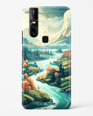 Alpine Mountain Charm [BREATHE] Hard Case Phone Cover-(Vivo)