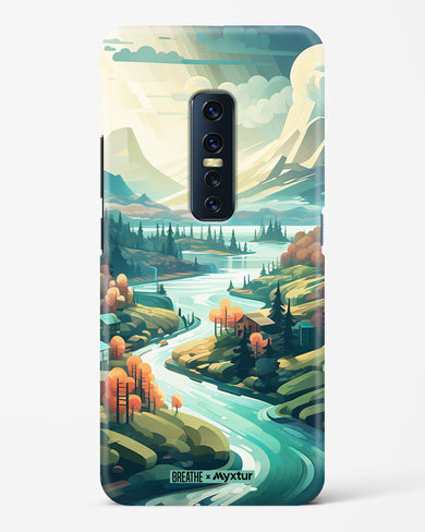 Alpine Mountain Charm [BREATHE] Hard Case Phone Cover (Vivo)