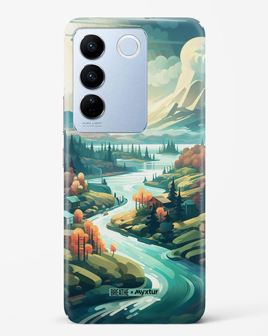 Alpine Mountain Charm [BREATHE] Hard Case Phone Cover-(Vivo)