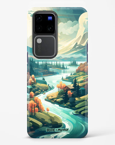 Alpine Mountain Charm [BREATHE] Hard Case Phone Cover (Vivo)